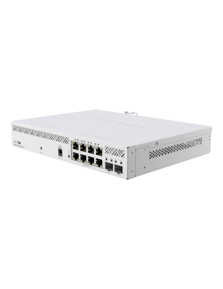 MikroTik Cloud Smart Switch 8 Port PoE 2 SFP+ desktop enclosure | MT-RBCSS610-8P-2S+IN MikroTik Cloud Smart Switch 8 Port PoE 2 SFP+ desktop enclosure | MT-RBCSS610-8P-2S+IN