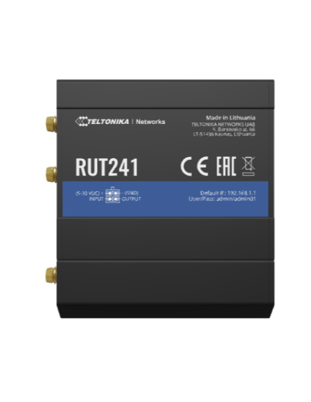 Teltonika Industrail 4G WiFi IoT Router | RUT241