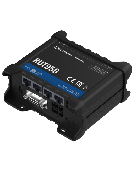Teltonika Industrial RS232 / RS485 4G Dual SIM Router | RUT956