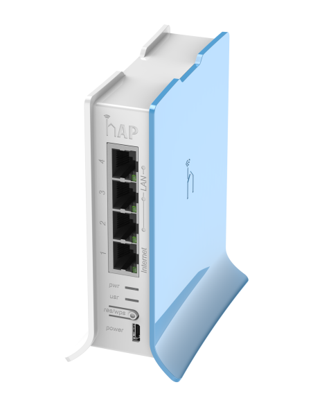 MikroTik hAP Lite Tower 4 Port WiFi 4 Router | MT-RB941-2ND MikroTik hAP Lite Tower 4 Port WiFi 4 Router | MT-RB941-2ND