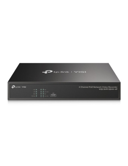 TP-Link VIGI 4 Channel PoE Network Video Recorder | VIGI NVR1004H-4P
