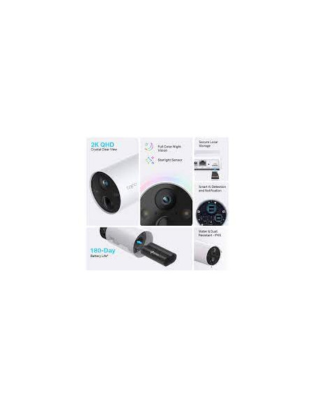 TP-Link Tapo Smart Battery Powered Security Camera | Tapo C420S2