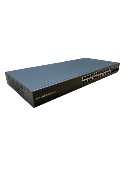 Grandstream Enterprise 24 port Managed GbE PoE+ Switch | GWN7803P