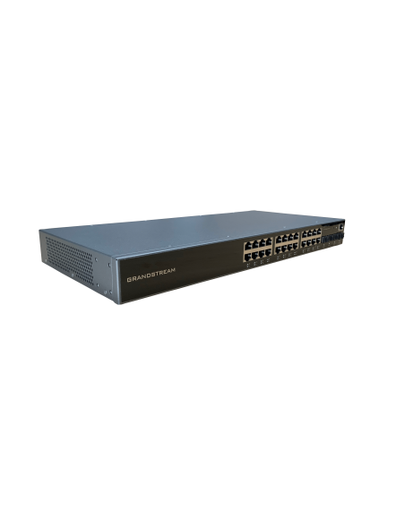 Grandstream Enterprise L2 24 port Managed GbE Switch | GWN7803 Grandstream Enterprise L2 24 port Managed GbE Switch | GWN7803
