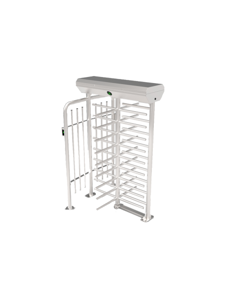 ZKTeco Four Arm Full Height Bi-Directional Turnstile - MiRO Distribution