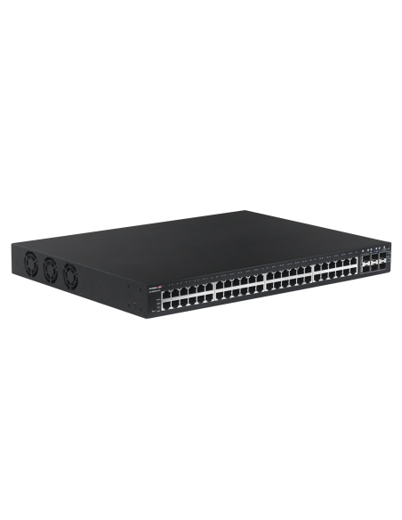 Edimax 54 Port, Web Smart, 48 Gigabit PoE+ Long Range Switch with 6 SFP+ Ports