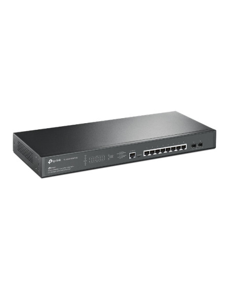 TP-Link JetStream L2+ Managed Switch with 8-Port 2.5G POE and 2-Port 10GE SFP+