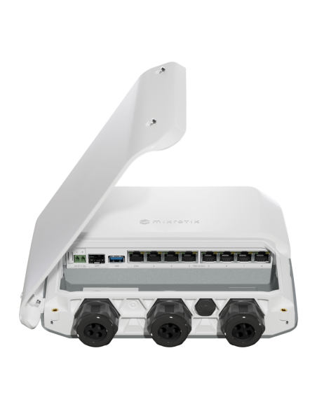MikroTik - RB5009UPr+S+OUT Outdoor PoE Router with RouterOS L5 license