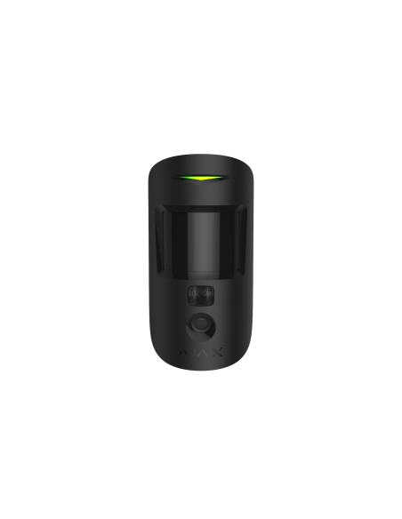 AJAX MotionCam PhoD Motion sensor with photo function Black | MiRO