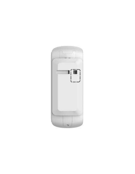 AJAX Security - MotionCam Jeweller - White Wireless Outdoor Motion Detector with Photo Verification | AJAX-MC-OUT-W