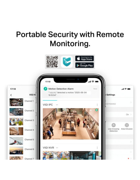 TP-Link VIGI 4MP Outdoor Full-Color WiFi Bullet Camera | VIGI C340-W TP-Link VIGI 4MP Outdoor Full-Color WiFi Bullet Camera | VIGI C340-W