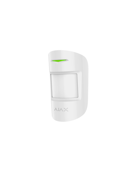 AJAX Security - CombiProtect - White Wireless Combined Motion & Glass Break Detector | AJAX-CP-INDR-W