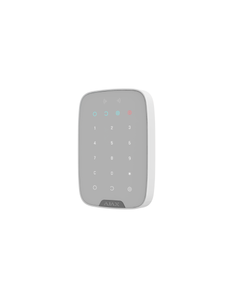 AJAX Security - Keypad Plus Jeweller, Wireless White Indoor Keypad | AJAX-KP-PLUS-W