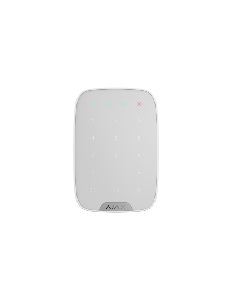 AJAX Security - Keypad Jeweller - Wireless White Indoor Keypad | AJAX-KP-W