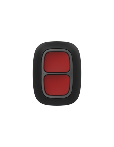 AJAX Security - DoubleButton Jeweller - Double Black Wireless Smart Button for Panic and Control Modes | AJAX-PB-DOUBLE-B