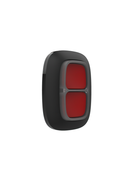 AJAX Security - DoubleButton Jeweller - Double Black Wireless Smart Button for Panic and Control Modes | AJAX-PB-DOUBLE-B
