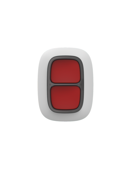 AJAX Security DoubleButton White Wireless Panic Button | MiRO
