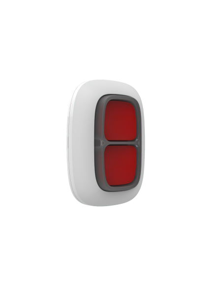 AJAX Security DoubleButton White Wireless Panic Button | MiRO