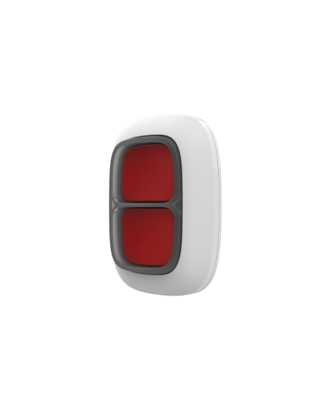 AJAX Security DoubleButton White Wireless Panic Button | MiRO