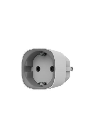 AJAX Security - Automation - White Wireless Smart Plug with Energy Consumption Monitoring | AJAX-AD-SP-W