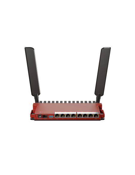 MikroTik L009UiGS-2HaxD-IN Desktop Router with 2.5Gb SFP, 8 x Gigabit Ethernet and 2.4GHz AX Wi-Fi MikroTik L009UiGS-2HaxD-IN Desktop Router with 2.5Gb SFP, 8 x Gigabit Ethernet and 2.4GHz AX Wi-Fi