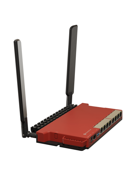 MikroTik L009UiGS-2HaxD-IN Desktop Router with 2.5Gb SFP, 8 x Gigabit Ethernet and 2.4GHz AX Wi-Fi MikroTik L009UiGS-2HaxD-IN Desktop Router with 2.5Gb SFP, 8 x Gigabit Ethernet and 2.4GHz AX Wi-Fi