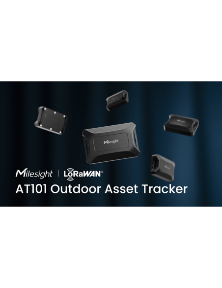 Milesight Outdoor Asset Tracker Sensor, Highly-Accurate GNSS Positioning, Supports Geofencing