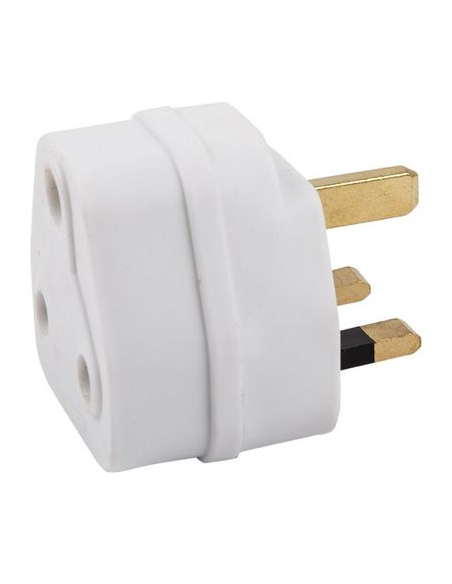 Acconet UK plug to SA Socket Adapter Plug | AC-PLUG-UK-SA