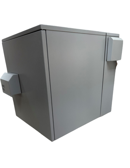 Acconet 12U IP55 550mm Swing Wall Mount Cabinet | NC-WM-12U550-OUT