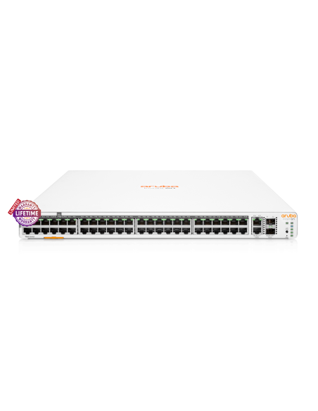 HPE Networking Instant On 1960 2SFP+ 48 Port 600W Switch | ARU-IO-SW196048G-600W