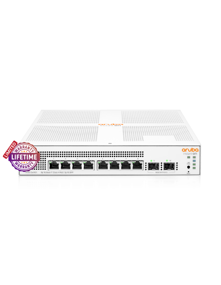 HPE Networking Instant On 1930 2SFP 8 Port 124W Switch | ARU-IO-SW19308G-124W