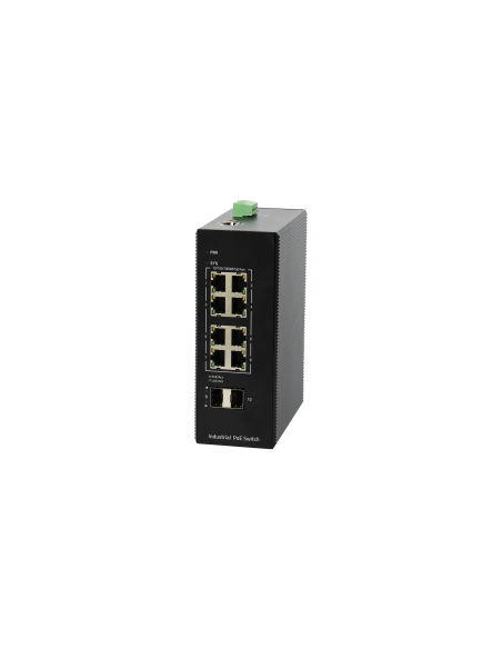 BDCOM 8 Port Gigabit Industrial PoE+ Switch With 2 SFP - Managed