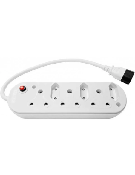 Acconet 6 Way Multiplug with 16A SA and 5A 2 Pin Sockets | MiRO Acconet 6 Way Multiplug with 16A SA and 5A 2 Pin Sockets | MiRO