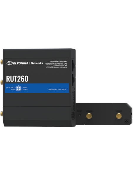 Teltonika Industrial LTE CAT 6 Router | RUT260