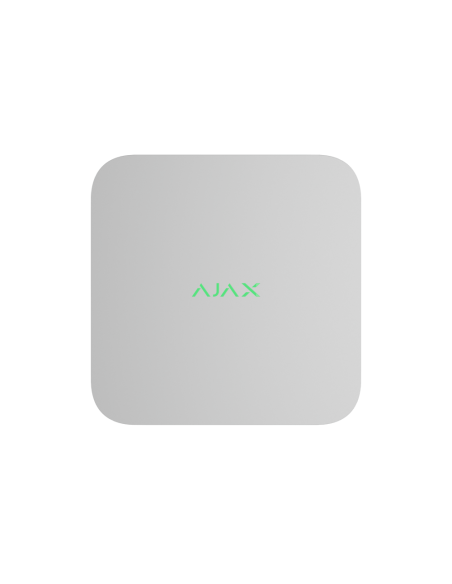 AJAX Security - White 8-Channel 4K NVR | AJAX-NVR-8-W