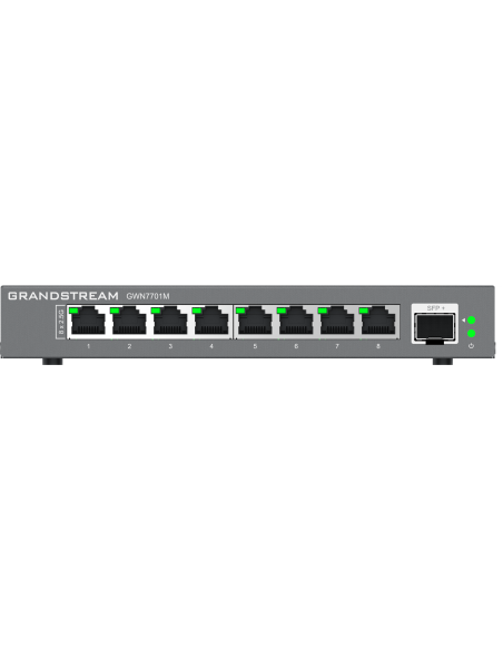 Grandstream Enterprise 8 port Unmanaged 2.5G Switch | GWN7701M Grandstream Enterprise 8 port Unmanaged 2.5G Switch | GWN7701M