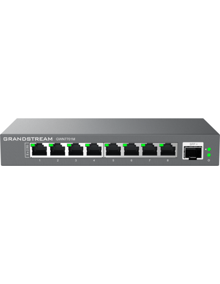 Grandstream Enterprise 8 port Unmanaged 2.5G Switch | GWN7701M Grandstream Enterprise 8 port Unmanaged 2.5G Switch | GWN7701M