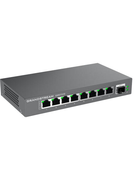 Grandstream Enterprise 8 port Unmanaged 2.5G Switch | GWN7701M Grandstream Enterprise 8 port Unmanaged 2.5G Switch | GWN7701M