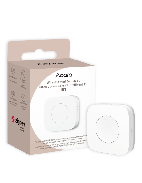 Aqara T1 Wireless Mini Switch | WB-R02D Aqara T1 Wireless Mini Switch | WB-R02D
