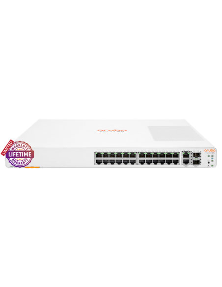 HPE Networking Instant On 1960 2SFP+ 24 Port 370W Switch |ARU-IO-SW196024G-370W