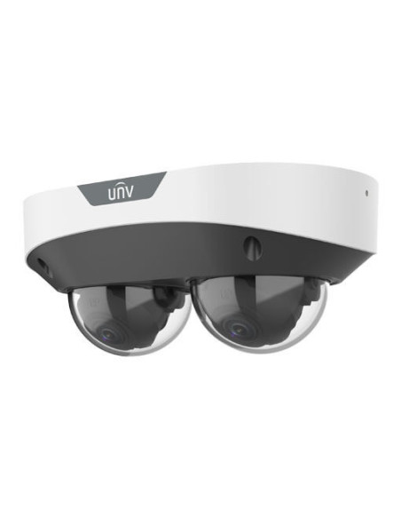 UNV - Ultra H.265 - 2*2MP Dual-channel Non-Splicing Multiview Fixed IP Dome Camera