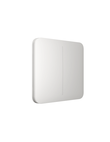 AJAX Security - White SoloButton 2-GANG | AJAX-SB-2-GANG-W