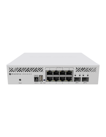 MikroTik CRS310-8G+2S+IN 8 Port 2.5Gbe Cloud Router Switch with SFP+ MikroTik CRS310-8G+2S+IN 8 Port 2.5Gbe Cloud Router Switch with SFP+