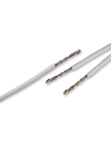 Acconet CAT6 Indoor Ethernet Cable 100m White CCA UTP Pull Box | CAT6-100