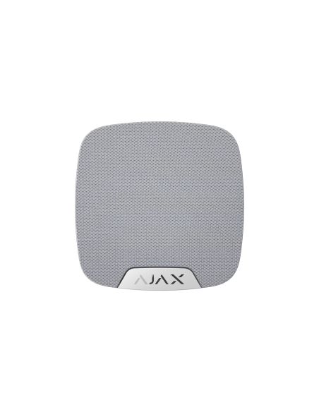 AJAX Security - HomeSiren Jeweller - White Indoor Compact Wireless Siren | AJAX-HS-INDR-W AJAX Security - HomeSiren Jeweller - White Indoor Compact Wireless Siren | AJAX-HS-INDR-W