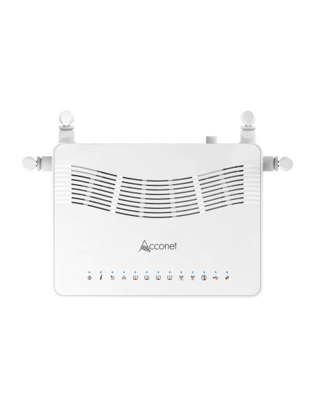 Acconet WiFi 6 xPON 4 Port Gigabit Wireless ONU/ONT Acconet WiFi 6 xPON 4 Port Gigabit Wireless ONU/ONT