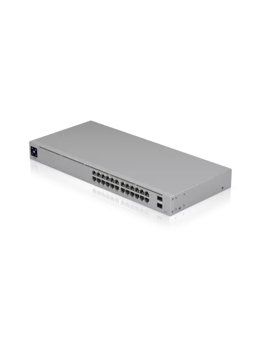 Ubiquiti UniFi 24 Port Gigabit 16 PoE 95W Switch 2SFP | USW-24-POE Ubiquiti UniFi 24 Port Gigabit 16 PoE 95W Switch 2SFP | USW-24-POE