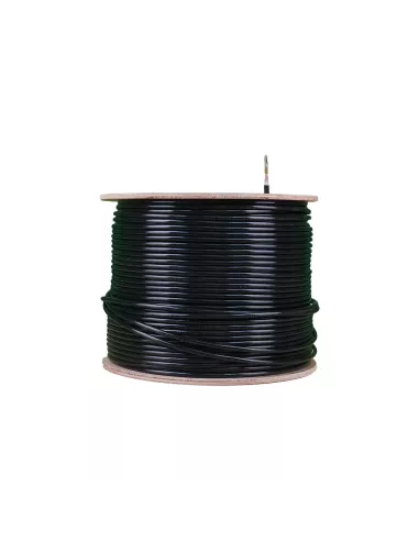 Essential CAT6 UV Outdoor Ethernet Cable 305m Black Solid Copper SF/TP Pull Box | CAT6U-305-SC-GEN Essential CAT6 UV Outdoor Ethernet Cable 305m Black Solid Copper SF/TP Pull Box | CAT6U-305-SC-GEN