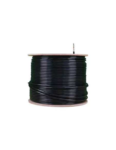 Essential CAT6 UV Outdoor Ethernet Cable 305m Black Solid Copper SF/TP Pull Box | CAT6U-305-SC-GEN Essential CAT6 UV Outdoor Ethernet Cable 305m Black Solid Copper SF/TP Pull Box | CAT6U-305-SC-GEN