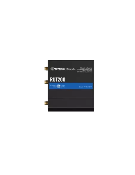 Teltonika 4G/LTE WiFi 4 Industrial Cellular Router | RUT200